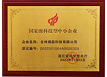 國家級科技型中小企業(yè)